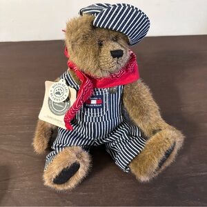 Boyds Bears “ELMER O. BEARROAD” Bear With Tags 12” Railroad Train Engineer